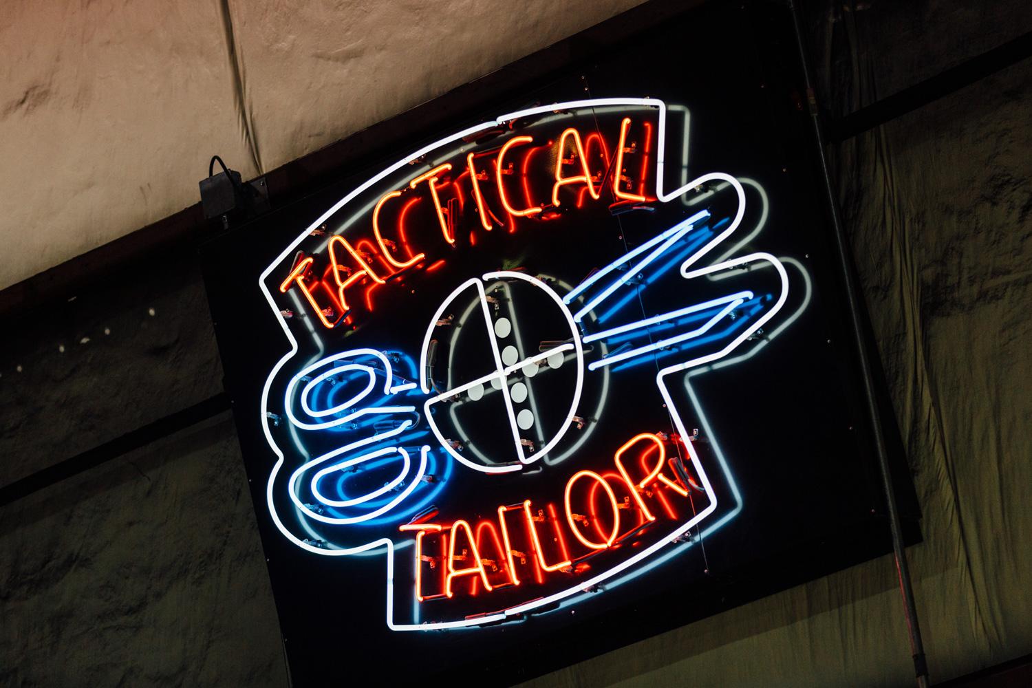Tactical Tailor Sign