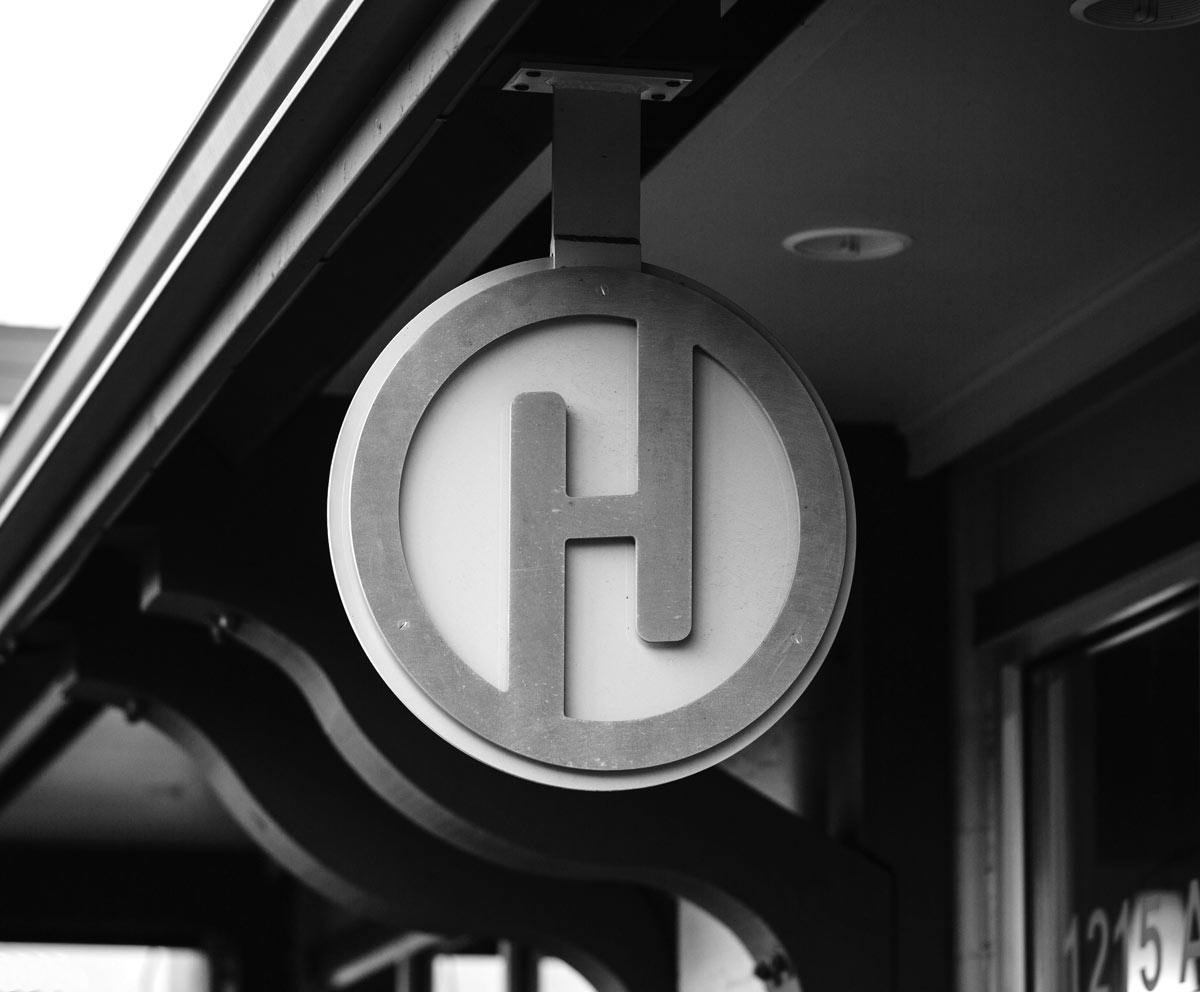 H sign at the 1215 South Union Avenue office